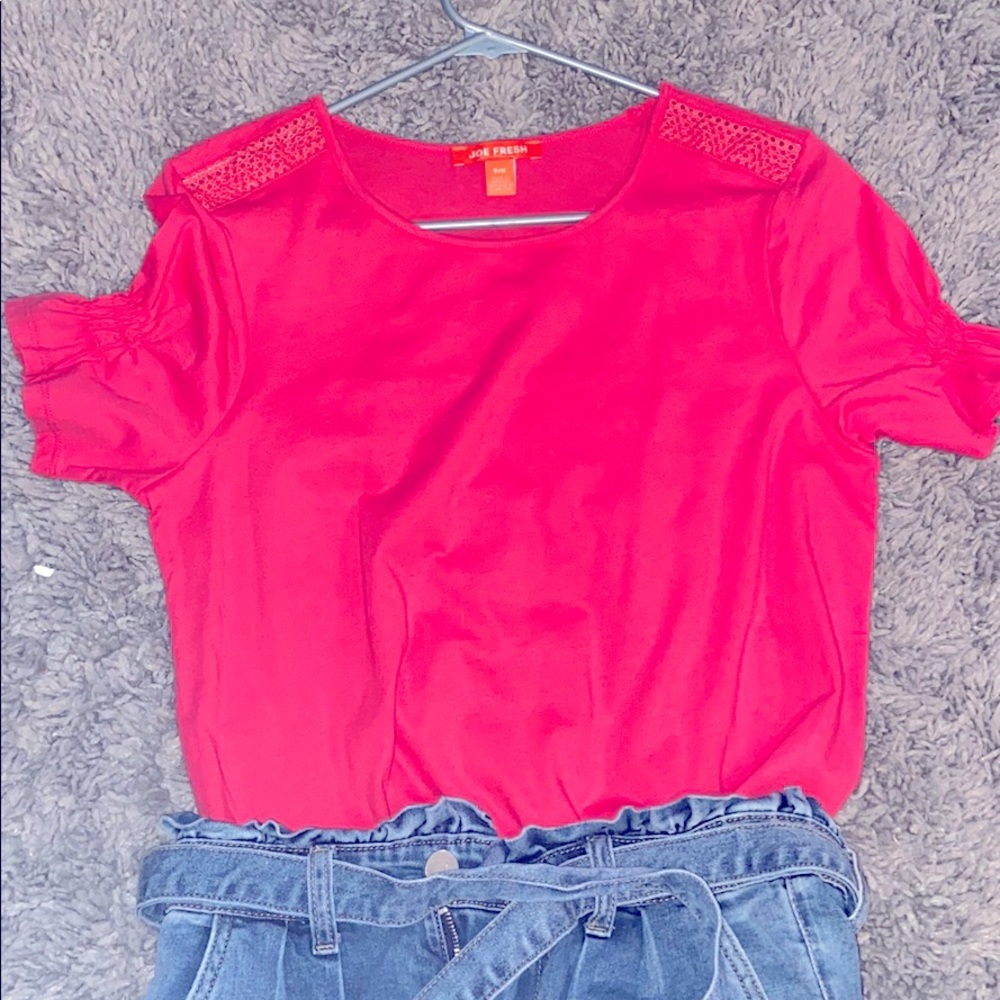 Pink shirt!